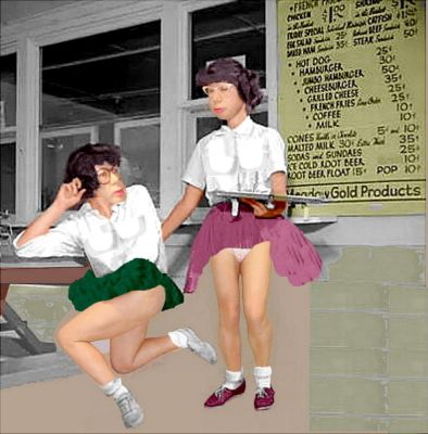 the carhops
Keywords: fetish;crossdresser;cd;petticoat;tranny;trans;tgirl;sissy;shemale;transexual;transvestite;drag