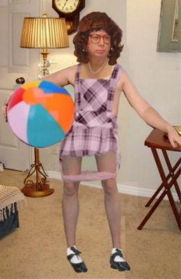 beach ball
Keywords: bobby socks saddle shoes poodle skirt