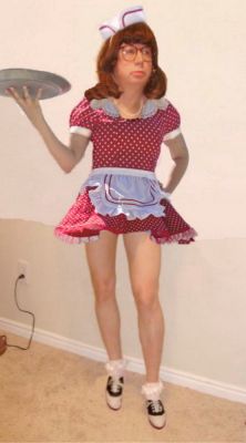 carhop
Keywords: stockings bra cd cotton crossdresser cute effeminate feminine girlie girly heels legs miniskirt knickers panties underwear undies upskirt pretty transvestite