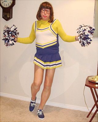 cheer poms
Keywords: stockings bra cd cotton crossdresser cute effeminate feminine girlie girly heels legs miniskirt knickers panties underwear undies upskirt pretty transvestite