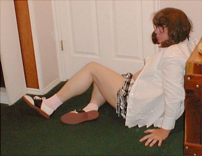 nanette
Keywords: stockings bra cd cotton crossdresser cute effeminate feminine girlie girly heels legs miniskirt knickers panties underwear undies upskirt pretty transvestite