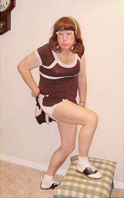 the bobby-soxer
Keywords: stockings bra cd cotton crossdresser cute effeminate feminine girlie girly heels legs miniskirt knickers panties underwear undies upskirt pretty transvestite